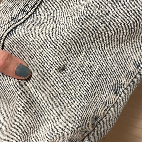 Vintage stone washed Light Blue Denim Jacket - Picture 8 of 10